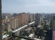 İcarəyə verilir 1 otaqlı 50 m2 yeni tikili İnşaatçılar m.