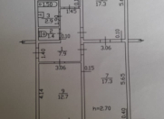 Satılır 3 otaqlı 72 m2 köhnə tikili Sumqayıt