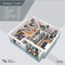 Satılır 2 otaqlı 90 m2 yeni tikili Sumqayıt