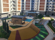 İcarəyə verilir 3 otaqlı 94 m2 yeni tikili Ağ şəhər