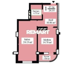Satılır 2 otaqlı 60 m2 yeni tikili İnşaatçılar m.