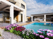 Satılır 8 otaqlı 400 m2 villa Novxanı