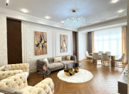 Satılır 4 otaqlı 160 m2 yeni tikili Nəriman Nərimanov m.