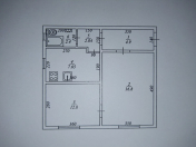 Satılır 2 otaqlı 46.59 m2 köhnə tikili Pirallahı