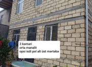 Satılır 4 otaqlı 130 m2 həyət evi Masazır
