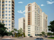 Satılır 1 otaqlı 47 m2 yeni tikili Qara Qarayev m.