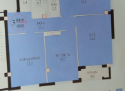 Satılır 3 otaqlı 106.6 m2 yeni tikili 7 mkr