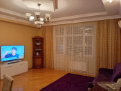 Satılır 3 otaqlı 125 m2 yeni tikili Qara Qarayev m.