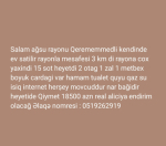 Satılır 2 otaqlı 60 m2 həyət evi Ağsu