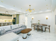 İcarəyə verilir 4 otaqlı 140 m2 yeni tikili Ağ şəhər