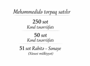 Satılır 50 sot torpaq Məhəmmədli