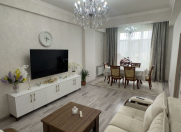 Satılır 3 otaqlı 126 m2 yeni tikili İnşaatçılar m.