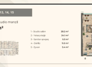 Satılır 2 otaqlı 82 m2 yeni tikili Sumqayıt