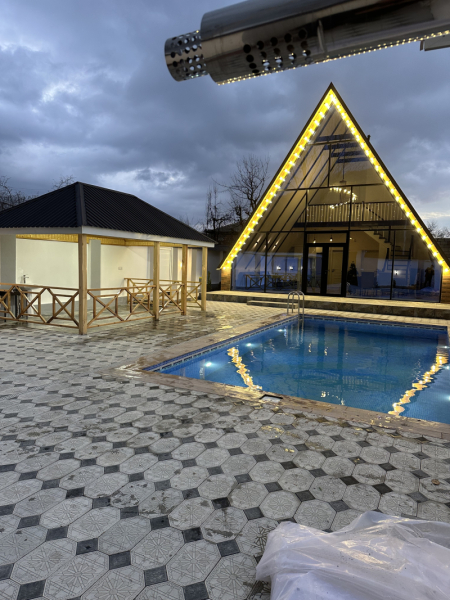 İcarəyə verilir 4 otaqlı 140 m2 villa Qəbələ