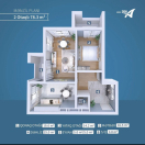 Satılır 2 otaqlı 80 m2 yeni tikili Nərimanov r.