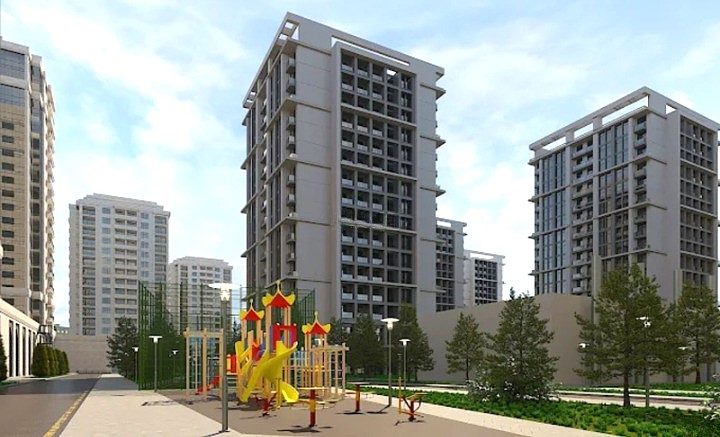 Satılır 2 otaqlı 71.2 m2 yeni tikili Bakı