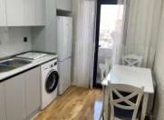 Satılır 1 otaqlı 46 m2 yeni tikili Qara Qarayev m.