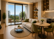 Satılır 1 otaqlı 57.8 m2 yeni tikili Sea Breeze Resort