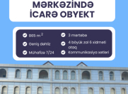 İcarəyə verilir 10 otaqlı 865 m2 obyekt Beyləqan