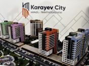 Satılır 4 otaqlı 128 m2 yeni tikili Qara Qarayev m.