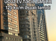 Satılır 2 otaqlı 115 m2 yeni tikili Ağ şəhər